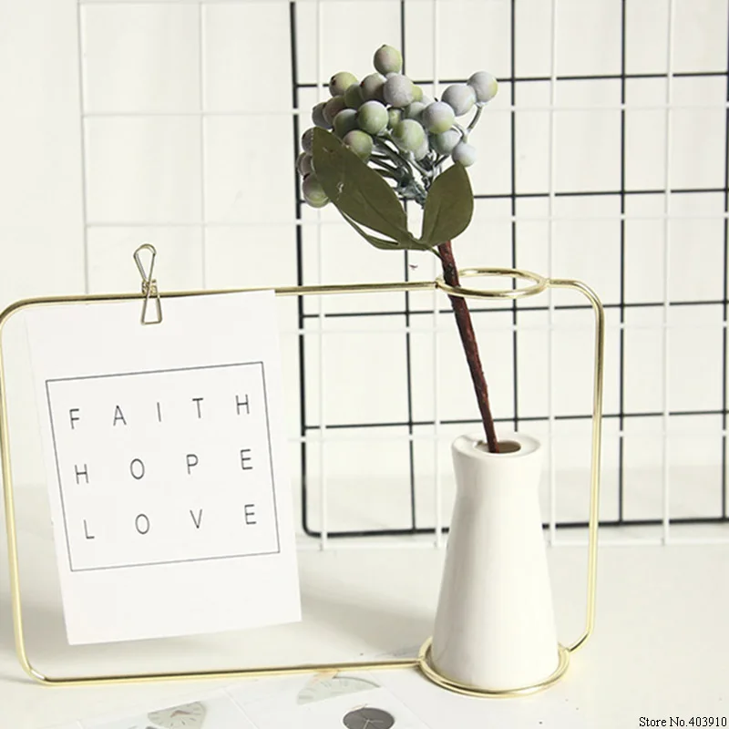 Зеленые ветки ягод комбинация искусственных фруктов для дома офиса сада