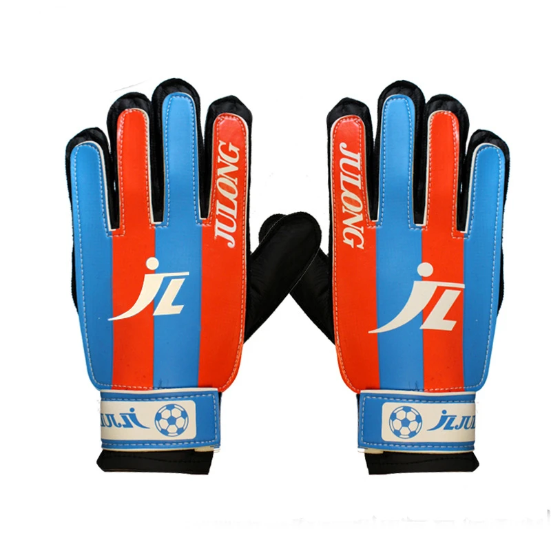Защитные перчатки Goalkeeper футбольные из мягкой искусственной кожи не повреждают