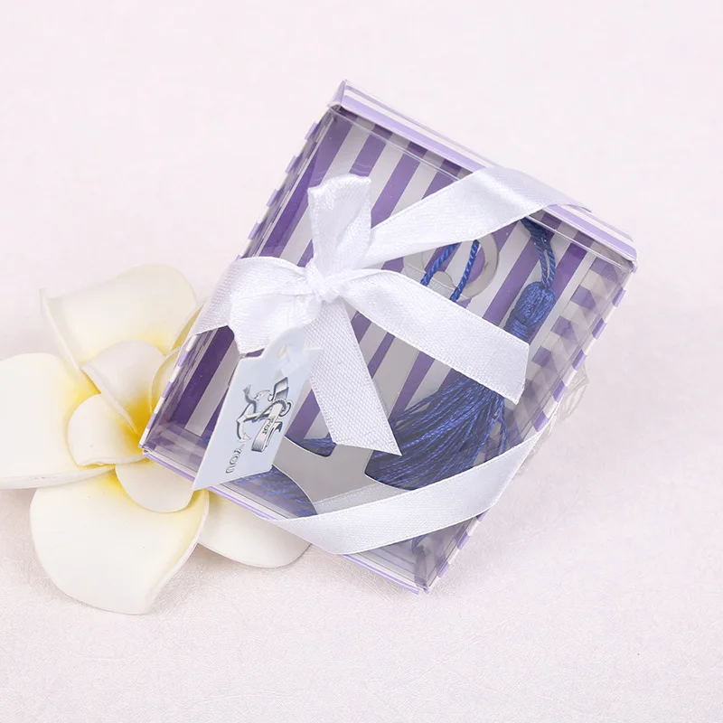 Party Favor anchor metal Bookmark 20PCS Bridal Shower Wedding Favors Decoration Birthday Gift Free shipping | Дом и сад