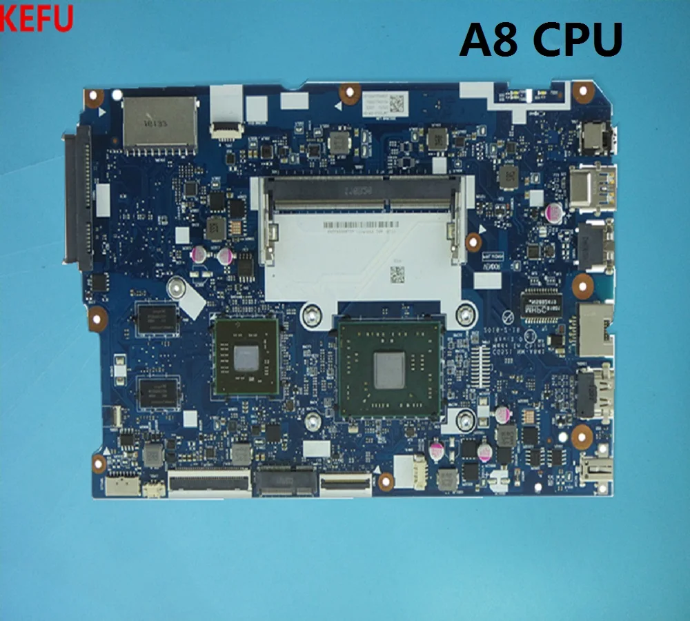 Высококачественная материнская плата KEFU для ноутбука Lenovo 110-15ACL CG521 A6-7310 DDR3 тест
