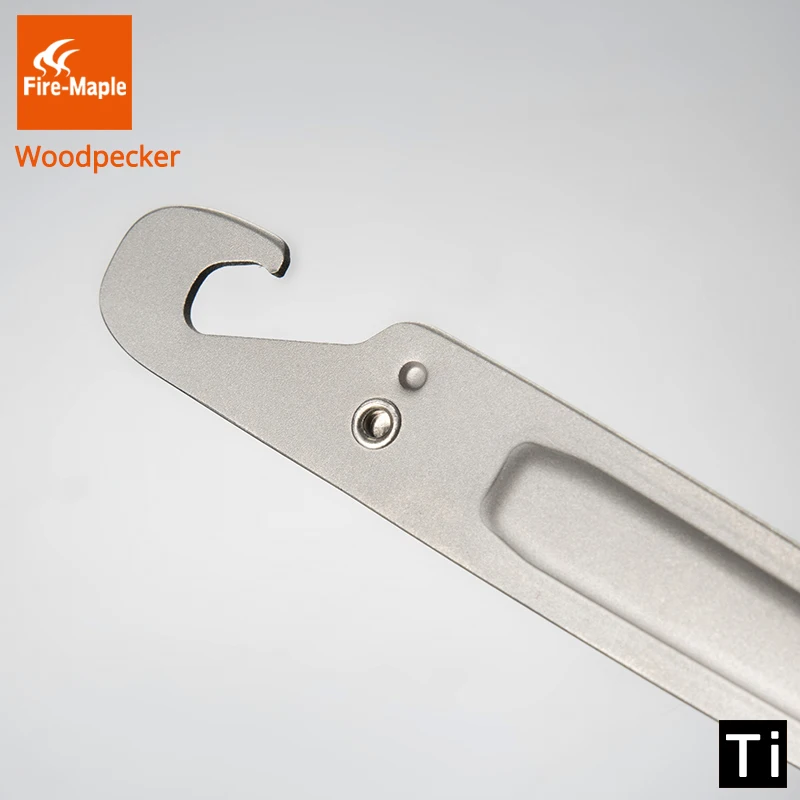 Fire Maple Titanium Spork с многофункциональным ударом, сверхлегкие походные столовые приборы для кемпинга, уличная посуда, награда ISPO Gold Winner (art.: 7aadd2307) - 7aadd2307