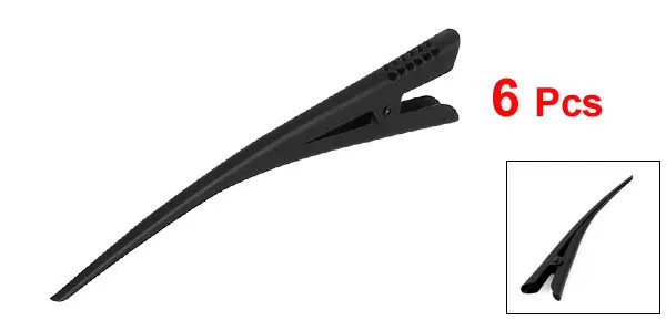 Женщина Металл Одноместный Зубец Прическа Аллигатор Зажим Для Волос Барретт