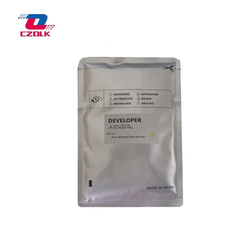 

New compatible Developer for Ricoh MPC6500 MPC6501 MPC7500 MPC7501 450g/Pcs 4pcs/set