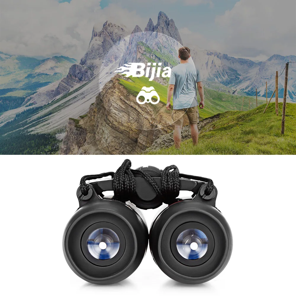 BIJIA Профессиональный бинокль 40х22 2000 м/20000 м HD видение широкоугольный Призма