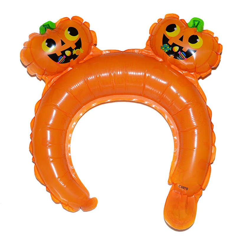 Новинка 12 шт. ужасная повязка Хэллоуин ободок воздушные шары Тыква строительные