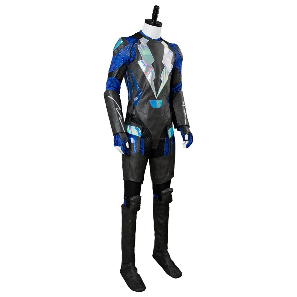 Черная молния Косплей Джефферсон Пирс косплей костюм наряд для взрослых мужчин