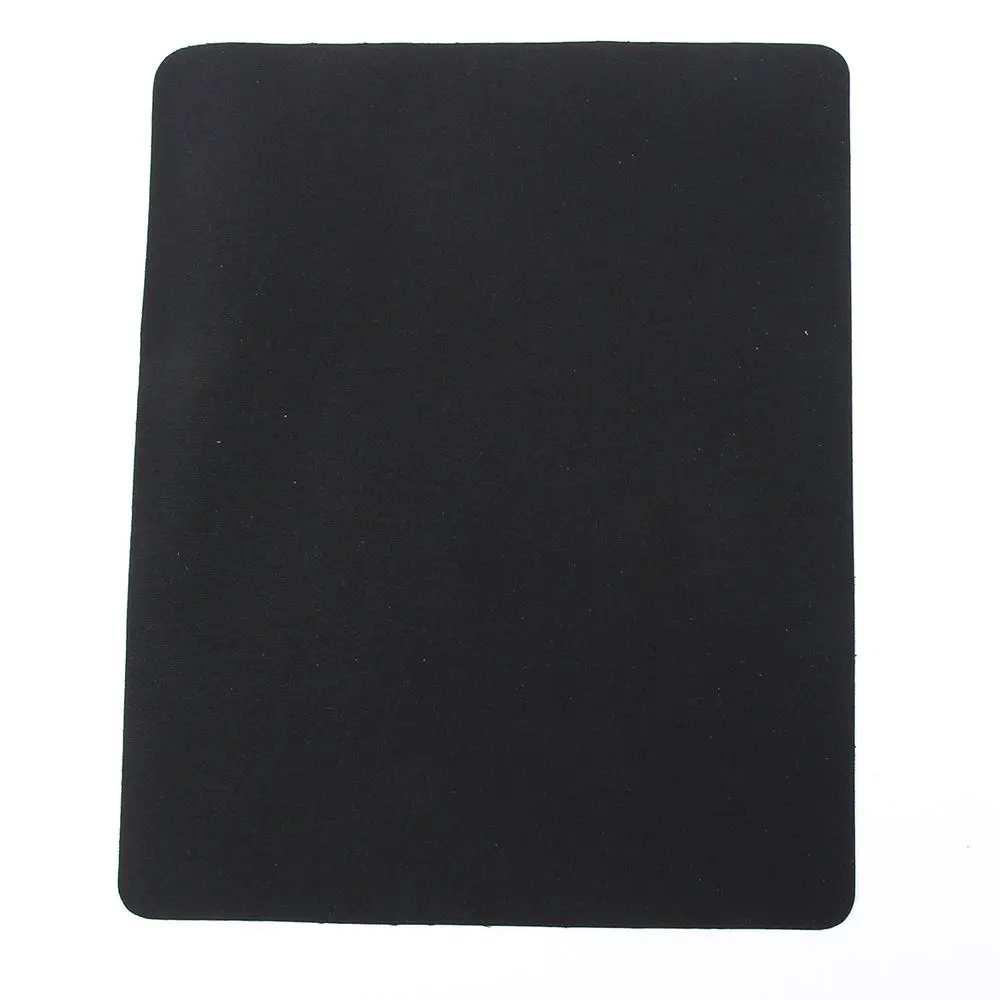 black Hot Selling 7 colors Mouse Pad Gaming Mousepad Anti-slip Natural Rubber Gaming Mouse Mat drop shipping - Color: black