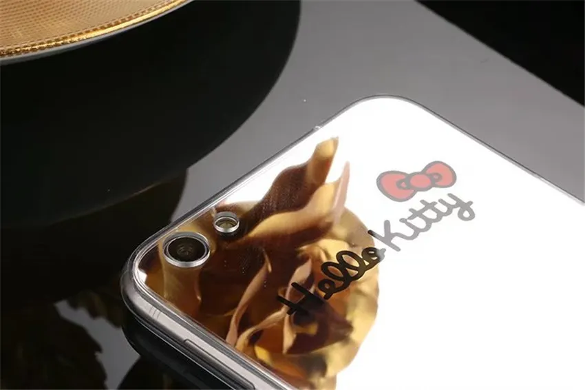 Note 8 note 9 For Samsung S9 Case Mirror Cartoon Hello Kitty Ring Holder Phone Plus S8 | Мобильные телефоны и аксессуары