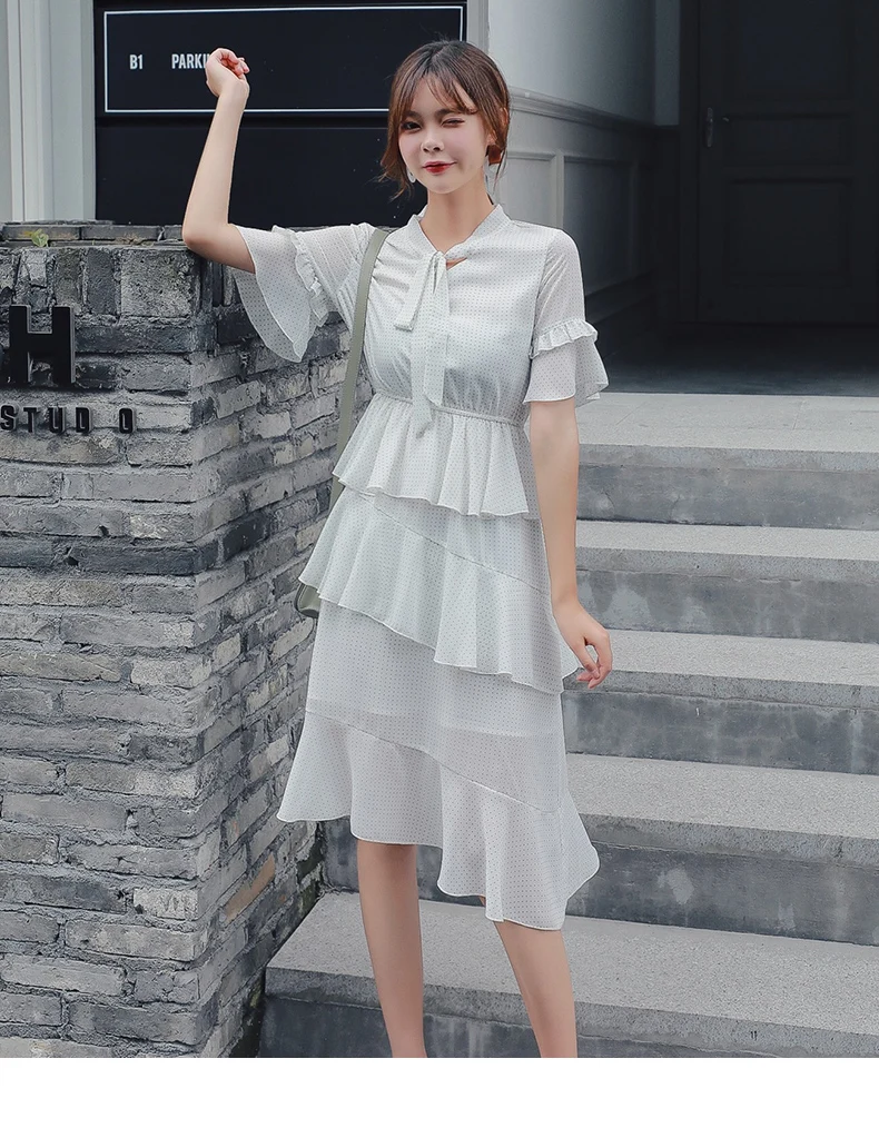 Женское платье Элегантное коктейльное в стиле &quotЛолита&quot с цветочным рисунком