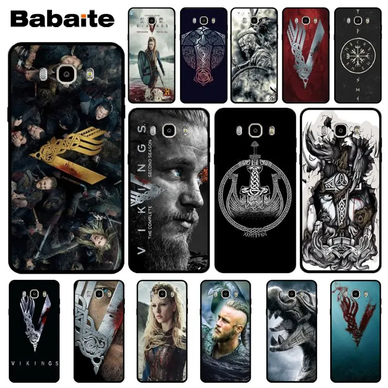 Babaite Vikings чехол для телевизора с рисунком стильный мягкий телефона Samsung J6 2018 J7 J4 2017