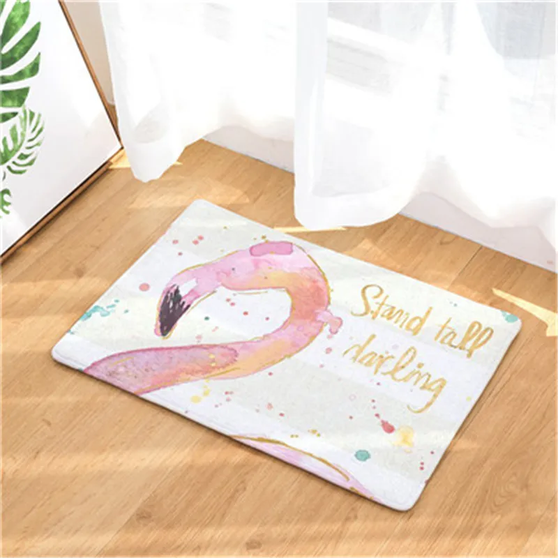 Практичная Мода Акварельная живопись тема печати коврики прямоугольные для