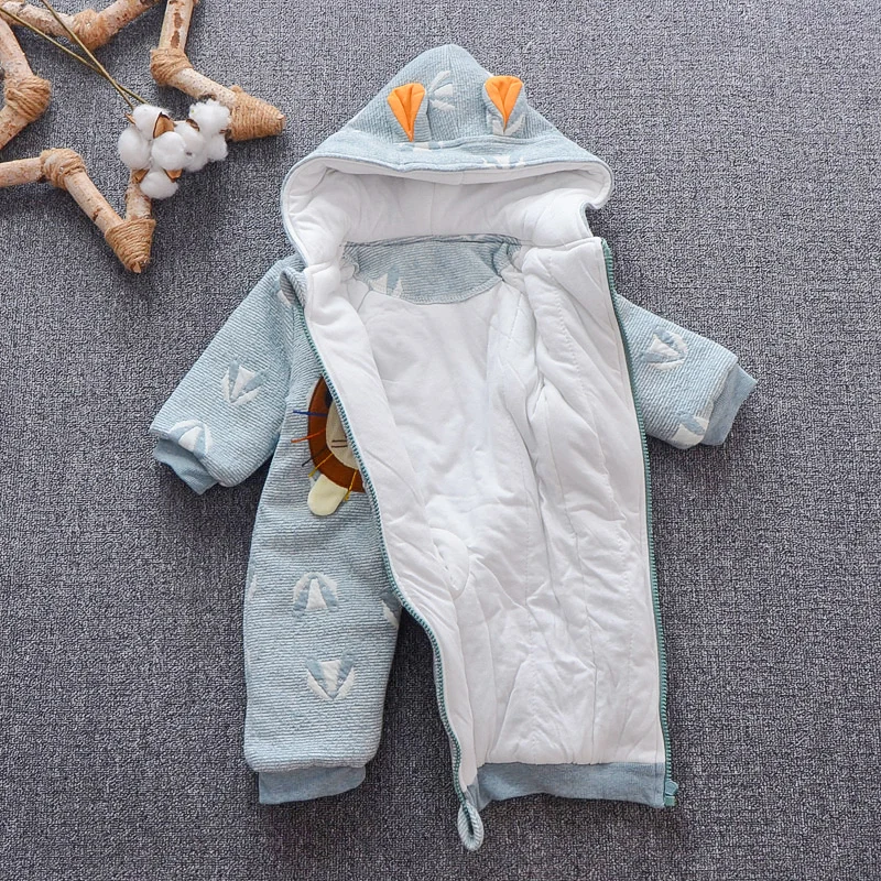 Cartoon one-piece cotton suit for bab |