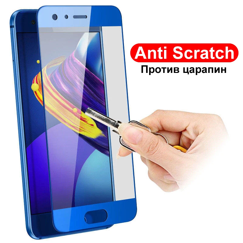 Защитное стекло Honor 9 Lite закаленное для Huawei 8|Защитные стёкла и плёнки телефонов| |