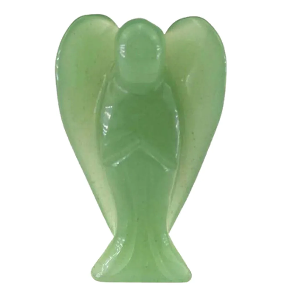 Fubaoying 1 шт. фигурки Ангел мира карманные хрустальные Guardian ручной работы каменные