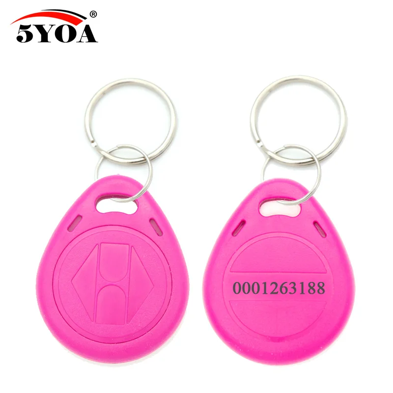 10 шт. EM4100 TK4100 125 кГц ID брелок RFID метки карты контроля доступа Porta стикер брелок жетон кольцо Бесконтактный чип