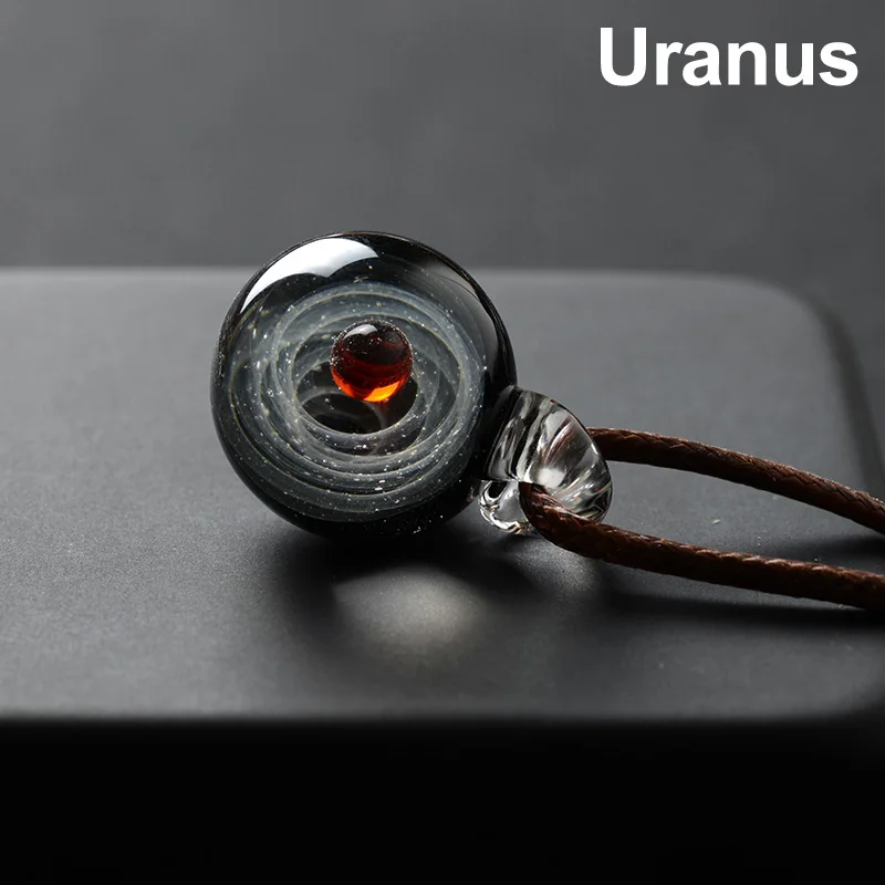 Крошечная Вселенная кристалл ожерелье галактика стеклянный шар кулон ювелирные