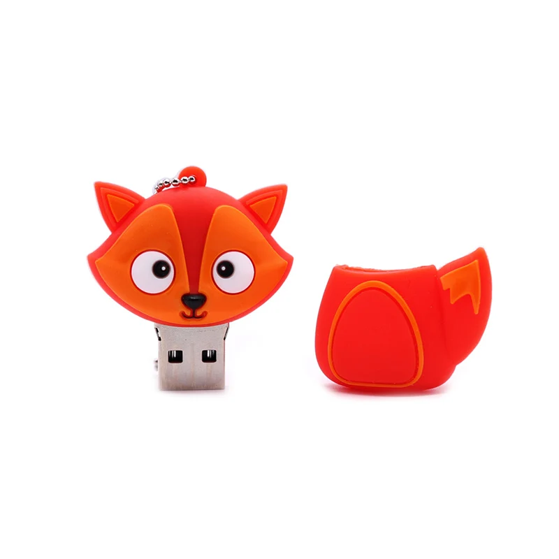 USB - флеш-накопитель с животными 32-64 Гб