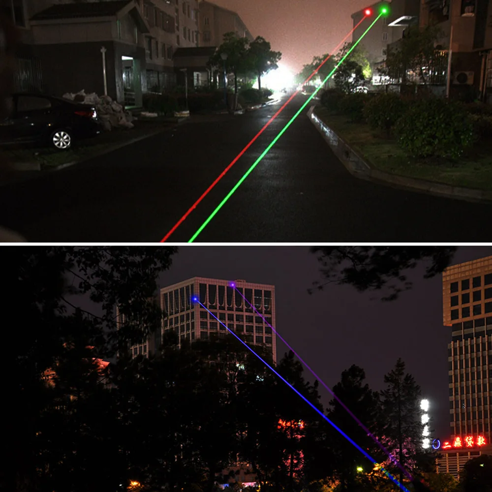 CWLASER 5mW 405nm фиолетовый/450nm синий/532nm зеленый/650nm красная лазерная указка ручка с