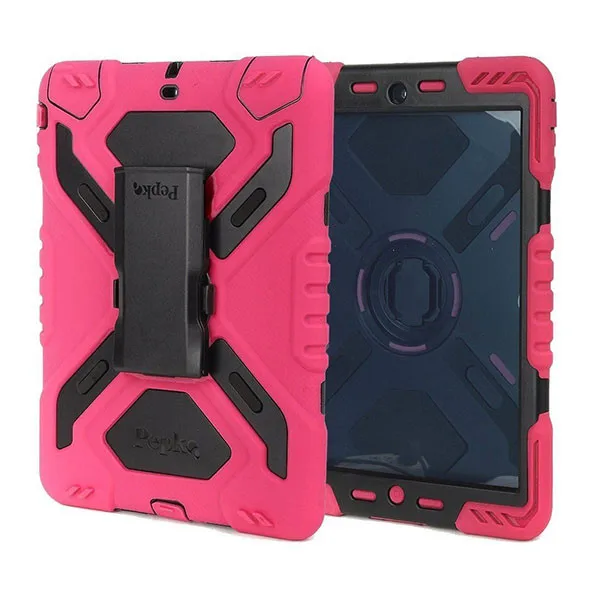 Pepkoo 10 шт. для Ipad 9 7 дюйма 2017 чехол пластиковый детский Противоударный Двойной
