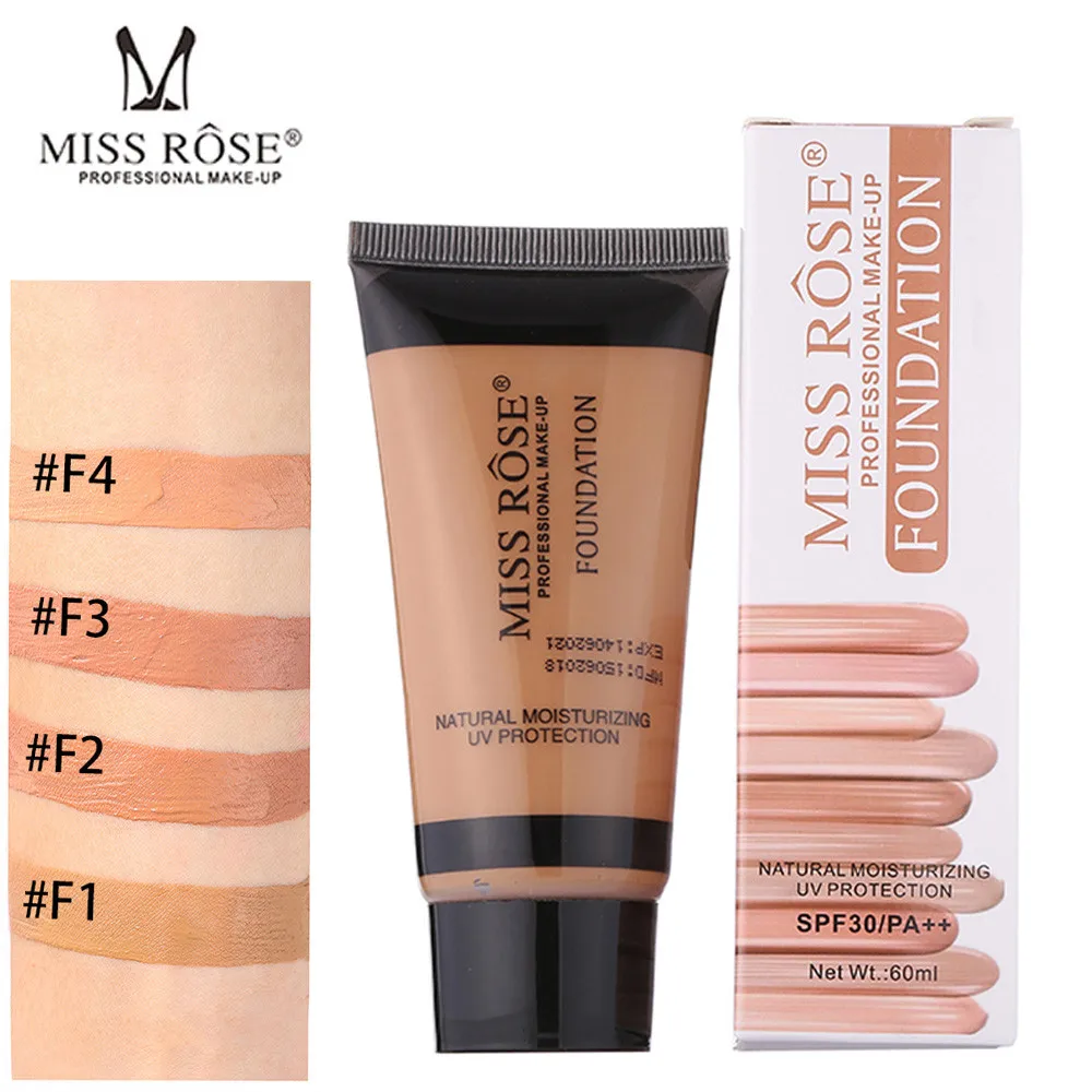 MISS ROSE горячая Распродажа 60 мл консилер жидкая палитра контурный набор основа
