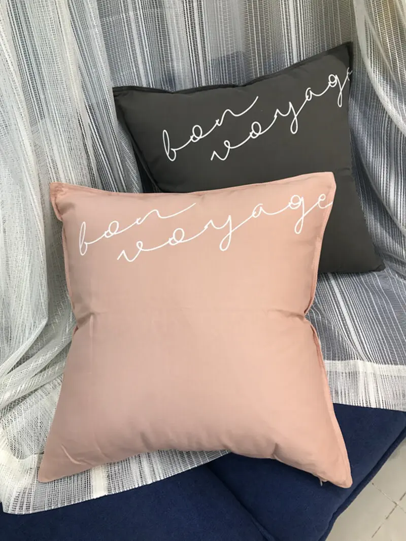 LeRadore Simple Cotton Cushion Cover Throw Pillow Covers Home Hotel Club Company Decor Textiles Case Christmas 18*18in | Дом и сад