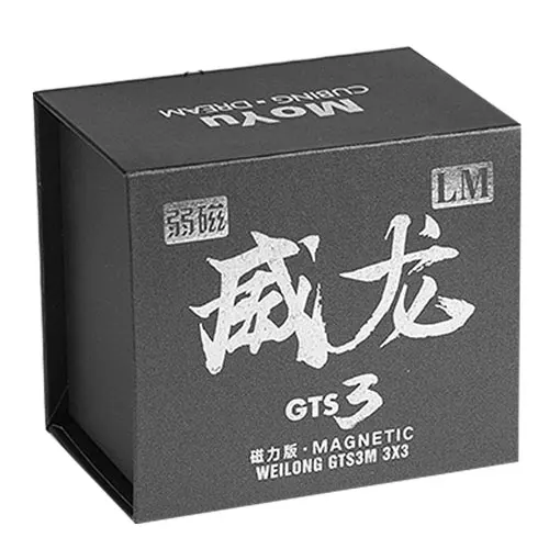 Ограниченный MoYu Weilong GTS3M синий 3x3x3 Weilong GTS V3 Магнитный куб головоломка Профессиональный Weilong GTS 3 M 3x3 GTS3 M скоростной куб - Цвет: Weilong GTS3LM
