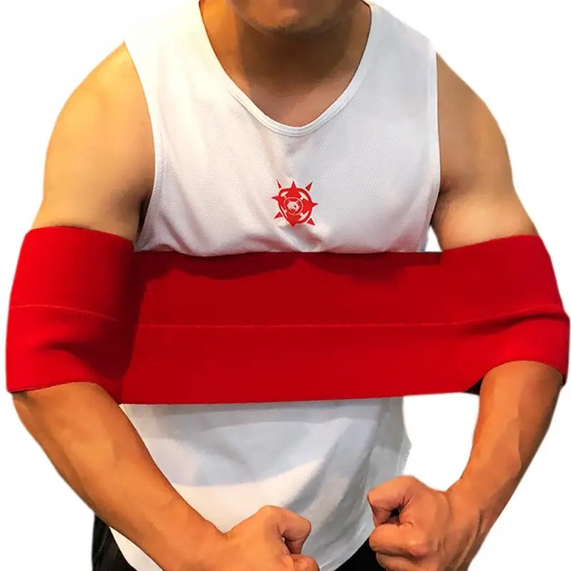 Скамья для пресса Рогатка Powerlifting сила увеличение нейлоновая лента Тяжелая атлетика Локоть рукава фитнес тренажерный зал тренировки локоть поддержка