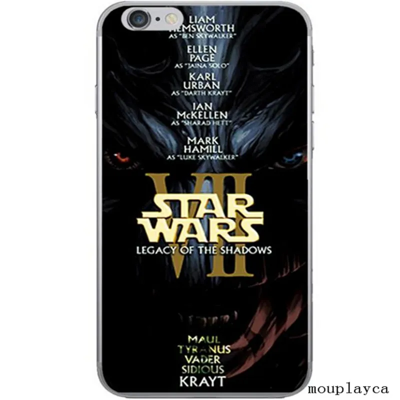 2016 Горячая круто! серии star wars ШТУРМОВИК 3D relief pattern задняя крышка чехол для Apple iphone 6