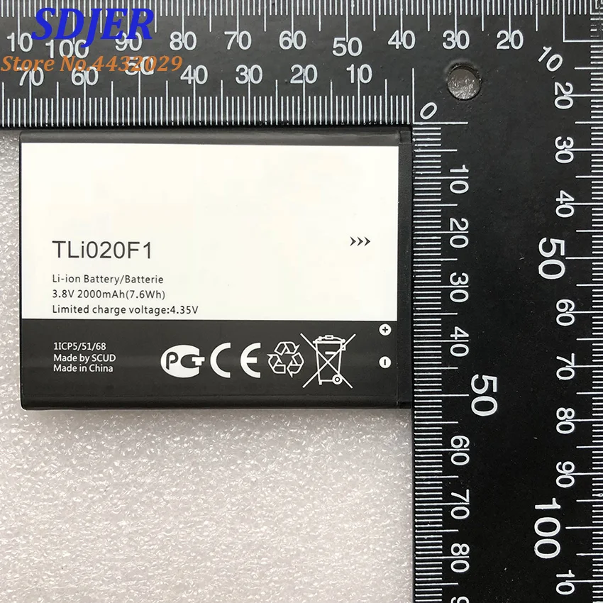 Новинка 2019 батарея TLI020F1 TLI020F2 для TCL J720T J726T Alcatel One Touch Pop 2 5042d C7 7040 Детская модель