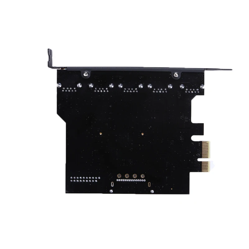 Плата расширения PCI Express с 5 портами PCI-E на USB 3 0 19-Pin SATA 15-контактный разъем