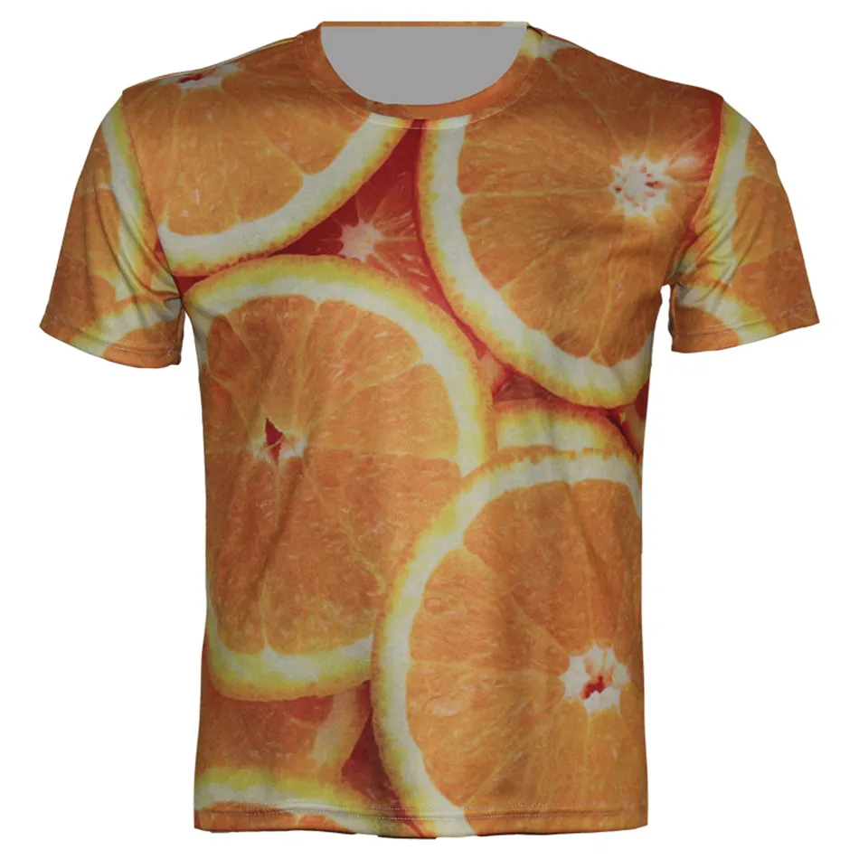 

Joyonly 2019 Children Fruit Orange Design T-shirts Kids Summer Tops Girls Boys Short Sleeve T shirt Cool Tees Baby Clothes 4-20Y
