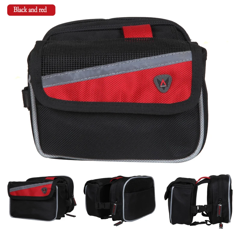 Передний Руль Велосипеда Сумка на раму велосипеда водонепроницаемый органайзер