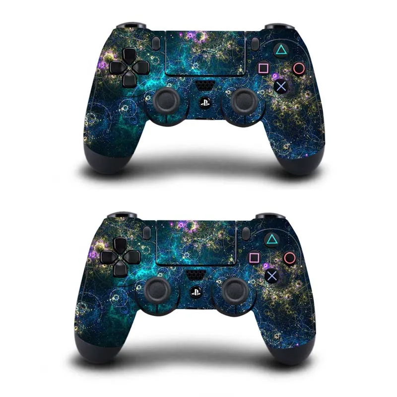 Виниловый чехол для Playstation 4 Dualshock с изображением звездного неба | Электроника
