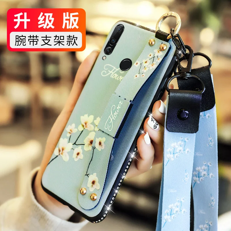 Модный чехол для телефона с разбитыми цветами Huawei Honor 10i силиконовый мягкий