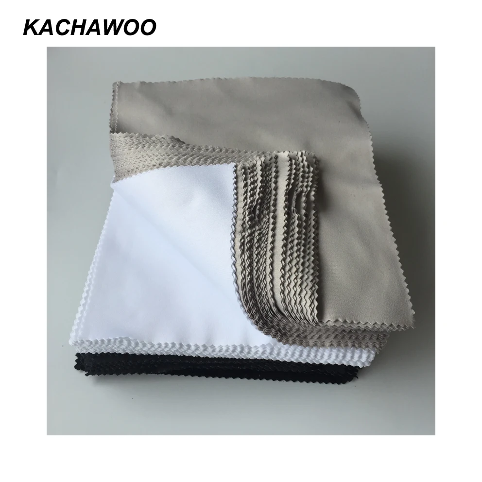 Салфетка из микрофибры Kachawoo 175 мм x 145 100 шт. чистящие салфетки черного и белого