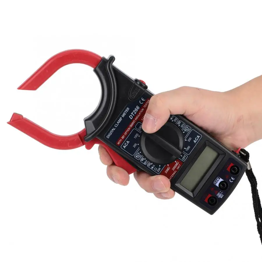 DT266 1000V/750V DC/AC Clamp Meter 200/1000A Ammeter Digital Multimeter с ЖК-дисплеем | Инструменты