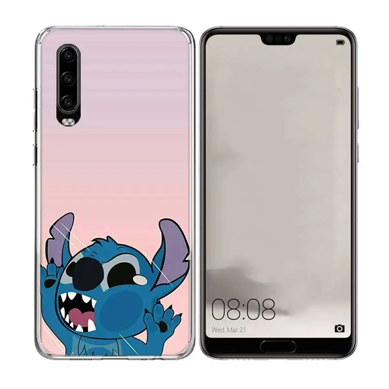 Силиконовый чехол Steward Stitch для Huawei P30 P20 Mate 20 10 Pro P10 lite P Smart + Plus Z 2019 |