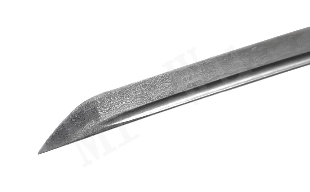 Японский самурайский меч ручной работы Катана твердый острый нож черный|knife