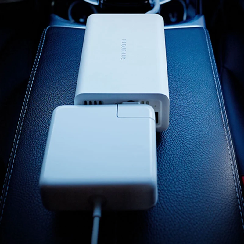 Xiao mi jia Smart автомобильный инвертор 12 В до 220 USB быстрая зарядка AC Xioa розетка