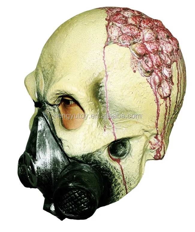 Костюмы монстров для участия в маска злой костюм на Хэллоуин из латекса Череп