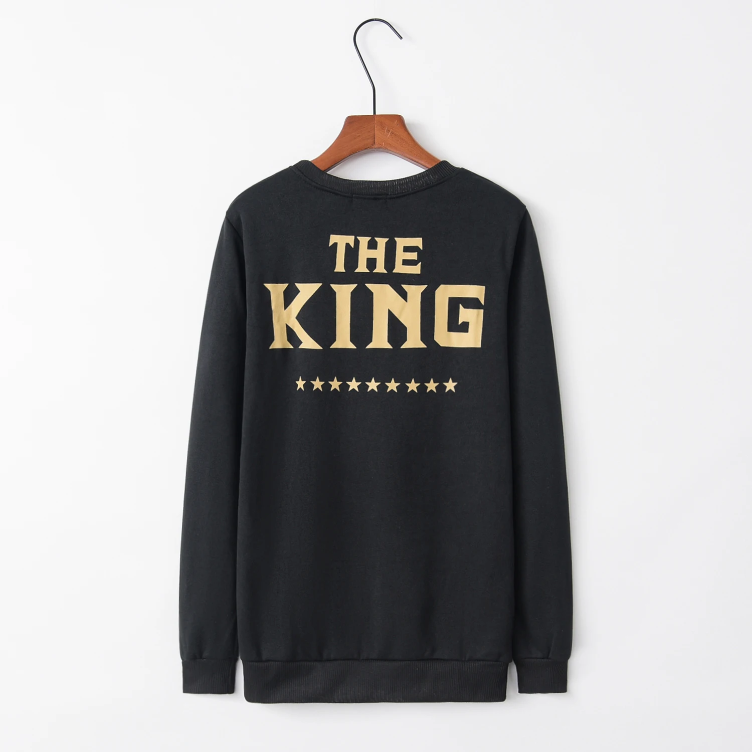 Новинка 2017 года Лидер продаж Парные толстовки с буквенным принтом для пары