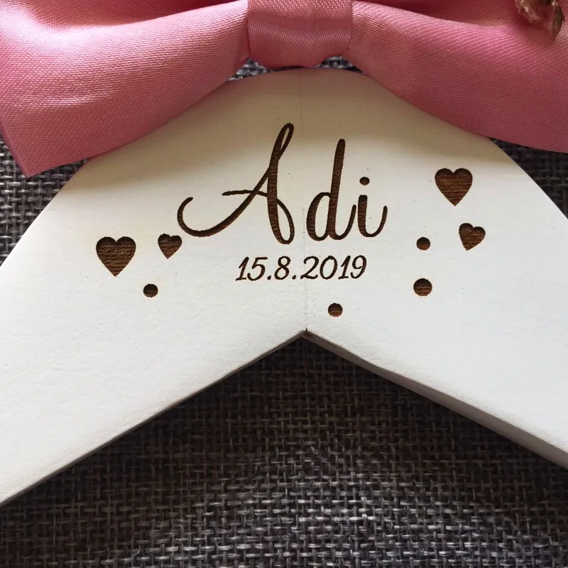 Свадебная Вешалка персонализированный подарок вешалка для подружки невесты и