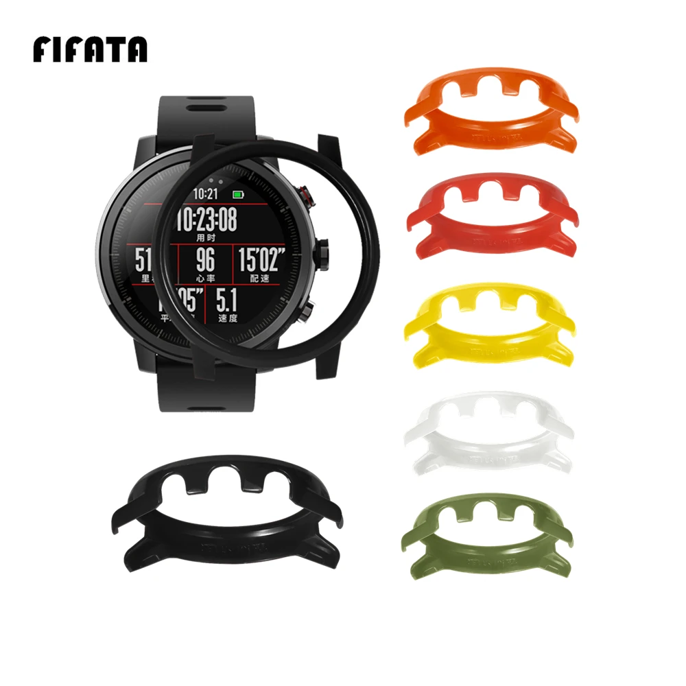 Тонкий чехол из поликарбоната FIFATA для Huami / Amazfit /Stratos /Smart Watch 2/2S Носимых устройств
