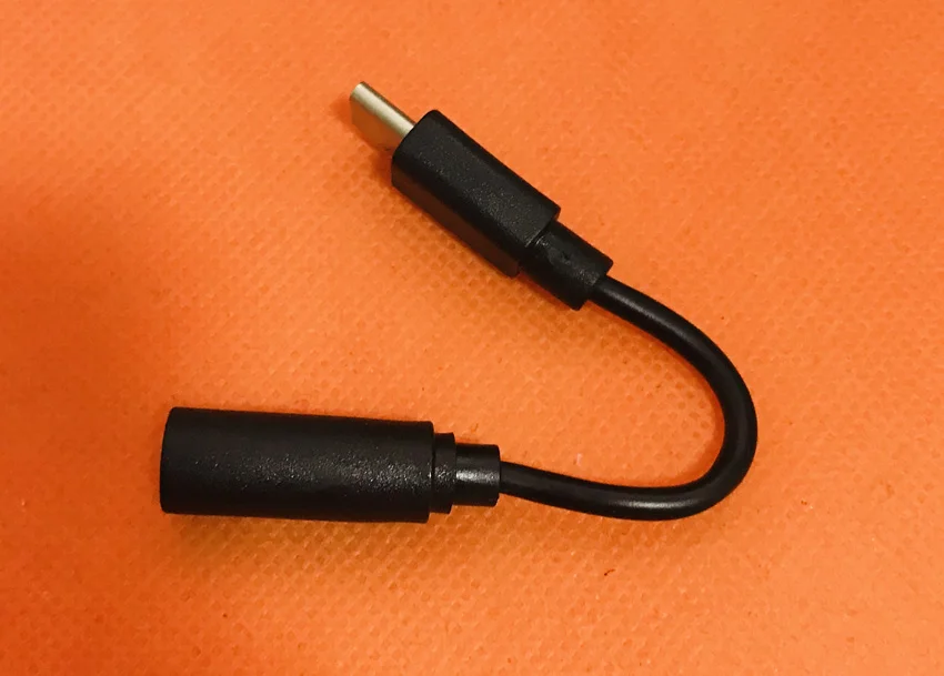 Оригинальный usb к наушникам jack адаптер кабель для Ulefone Power 3 MT6763 Octa Core 6 0 дюймов