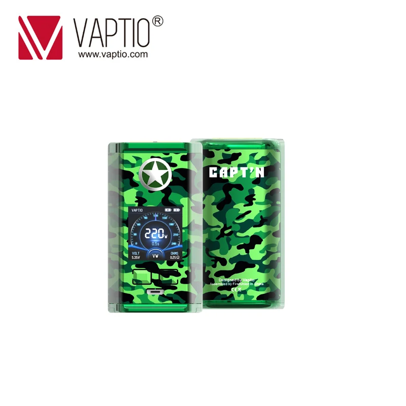Подарочный Vape мод электронная сигарета модель ящичка капитана 220 Вт макс