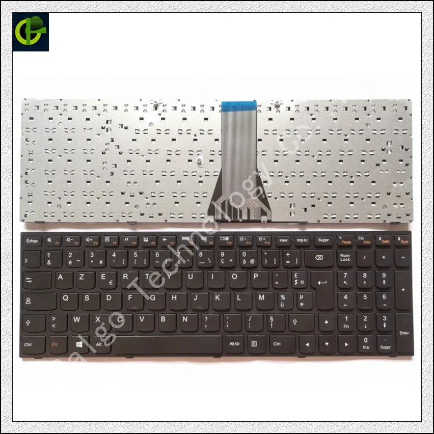 Французская клавиатура Azerty для Lenovo 300 15 15isk 15IBR 17ISK 15Ifr 17Ifr|Клавиатуры замены| |