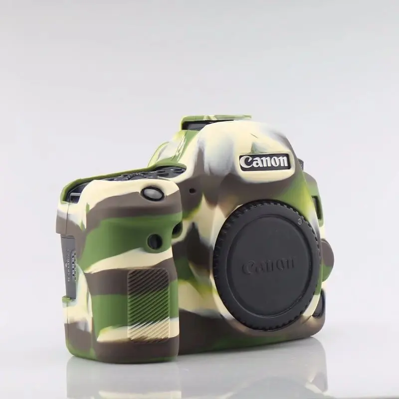 6D2 сумка для камеры Мягкий силиконовый чехол для камеры Защитная сумка для canon 6DII 6D Mark II батарея открывающаяся черный красный желтый