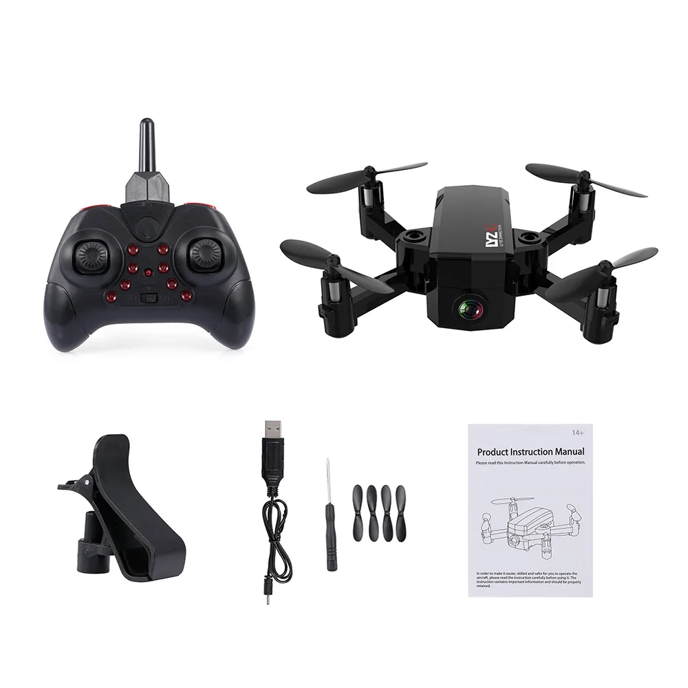 L102 480P 720P Мини Радиоуправляемый Дрон с камерой Wifi FPV складной Квадрокоптер