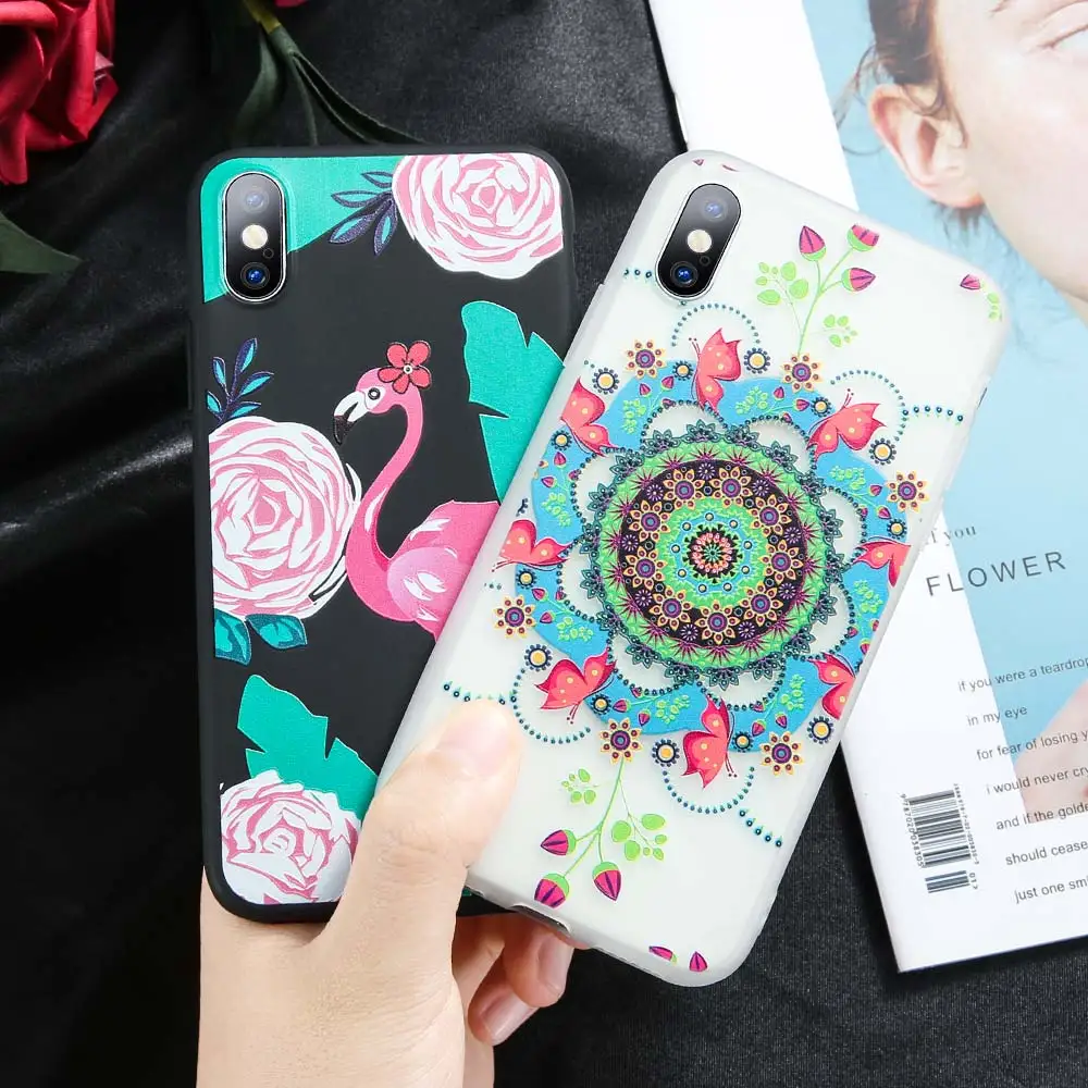 Чехол для телефона KISSCASE Flower Samsung Galaxy S9 Plus Note 9 Мягкий чехол из ТПУ J3 J5 J7 A3 A5 A7 2017 A8 A6 J8