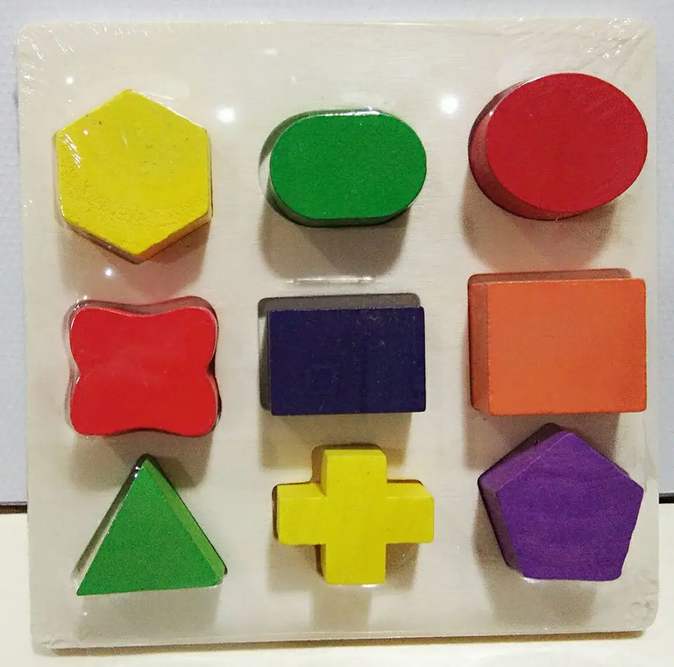 Wooden Geometry Board Cognitive Matching Puzzle Montessori Kindergarten Toys | Игрушки и хобби